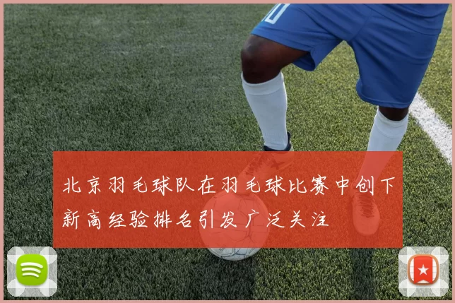 北京羽毛球队在羽毛球比赛中创下新高经验排名引发广泛关注